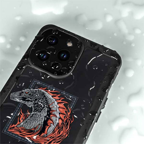 HBO House of the Dragon Eye of The Beholder iPhone 15 Pro Waterproof Case